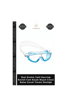 Özel Üretim Tatil Hazırlığı Kavisli Cam Küçük Boyut Cressi Baloo Çocuk Yüzme Gözlüğü Lıme-whıte Özel Üretim Tatil Hazırlığı Kavisli Cam Küçük Boyut Cressi Baloo Çocuk Yüzme Gözlüğü Lıme-whıte