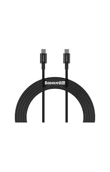 Baseus 1 Metre 5a 100w Ultra Hızlı Type C To Type C Şarj Ve Data Kablosu, Süper Dayanıklı, 480mbps Baseus 1 Metre 5a 100w Ultra Hızlı Type C To Type C Şarj Ve Data Kablosu, Süper Dayanıklı, 480mbps