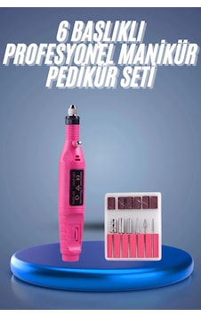 Profesyonel Manikür Pedikür Seti Törpü Makinesi Protez Tırnak Çıkarma Profesyonel Manikür Pedikür Seti Törpü Makinesi Protez Tırnak Çıkarma