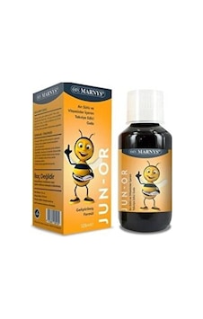 Marnys Junor Arı Sütü ve Multivitamin Şurup 125 Ml Marnys Junor Arı Sütü ve Multivitamin Şurup 125 Ml