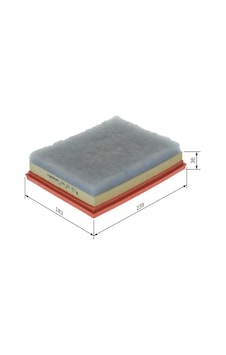 Peugeot 508 Hava Filtresi 1.5 Bluehdi 2019-2024 Bosch F026400613 Peugeot 508 Hava Filtresi 1.5 Bluehdi 2019-2024 Bosch F026400613