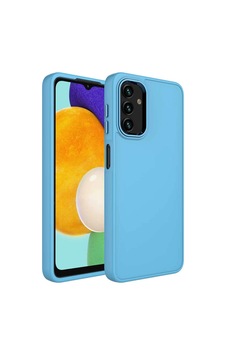 Galaxy Uyumlu A13 4g Kılıf Metal Çerçeve Ve Buton Tasarımlı Silikon Zore Luna Kapak Galaxy Uyumlu A13 4g Kılıf Metal Çerçeve Ve Buton Tasarımlı Silikon Zore Luna Kapak