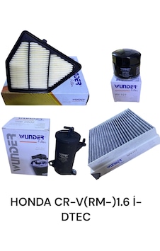 Honda Cr-v Iv Rm 1.6 İ-dtec 4lü Filtre Seti