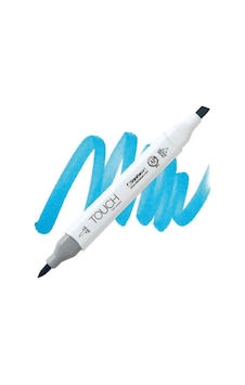 Touch Twin Brush Marker B262 Cerulean Blue Light Diğer