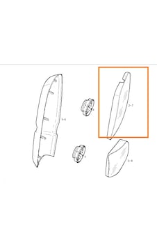Iveco, Stralı Sayna Camı, Sağ Üst S-way 500086750 Iveco, Stralı Sayna Camı, Sağ Üst S-way 500086750