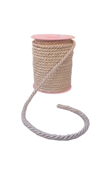 Kordon Ip Sarmanlı 6 Mm Örgü Ip (20 Metre) Krem N11.7282 Kordon Ip Sarmanlı 6 Mm Örgü Ip (20 Metre) Krem N11.7282