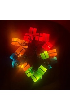 Mey İthalat 4m 20 Led Pilli Hediye Kutusu Figürlü Lamba Diğer