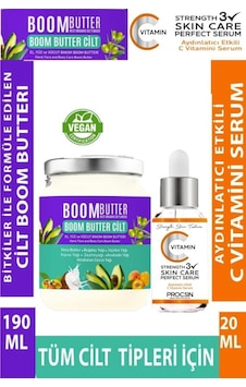 Cilt Bakım Yağı 190 Ml +procsın C Vitamini Serumu 20 Ml