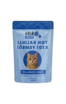 2As Taze İçerikli Ton Balıklı Kedi Yemeği 80 G, Besleyici Seçenek 12 Gri 2As Taze İçerikli Ton Balıklı Kedi Yemeği 80 G, Besleyici Seçenek 12 Gri