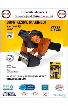 Sgs Koli Bant Kesme Makinası - Koli Bantlama Makinasi 1