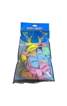 25 Adet Soft Renk Balon Seti 2655 Çok Renkli 25 Adet Soft Renk Balon Seti 2655 Çok Renkli