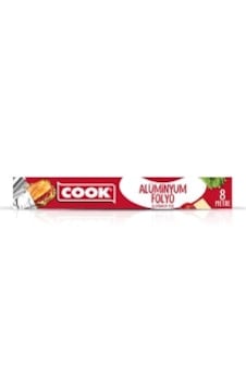 Cook Aluminyum Folyo 8 Mt X 30 Cm Cook Aluminyum Folyo 8 Mt X 30 Cm