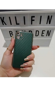 Apple Uyumlu iPhone 11 Silikon Çizgili Desenli Kılıf Modeli Yeşil Apple Uyumlu iPhone 11 Silikon Çizgili Desenli Kılıf Modeli Yeşil