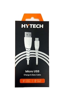 Hy-xtk10 2.4a Micro Usb 1mt Beyaz Hızlı Şarj Kablosu