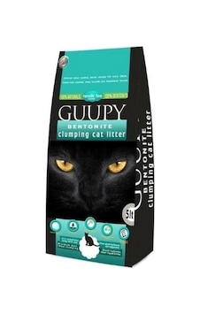 Guupy Marsilya Sabun Kokulu Topaklaşan Bentonit Kedi Kumu 5 L