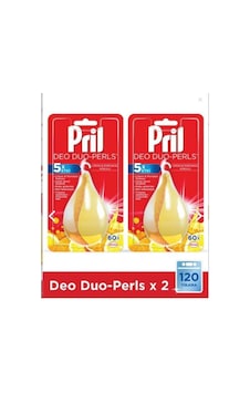 Pril Deo Duo-Perls 5x Etki Bulaşık Makinesi Koku Giderici 2 Adet Pril Deo Duo-Perls 5x Etki Bulaşık Makinesi Koku Giderici 2 Adet
