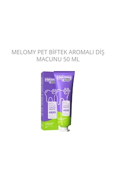 Melomy Pet Biftek Aromalı Diş Macunu