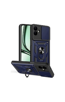 Samsung Uyumlu Galaxy A07 Kılıf Magnetik Standlı Kamera Korumalı Zore Sürgülü Vega Kapak Samsung Uyumlu Galaxy A07 Kılıf Magnetik Standlı Kamera Korumalı Zore Sürgülü Vega Kapak