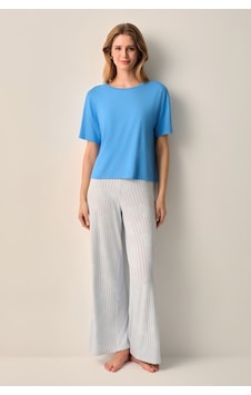 Suwen Lady Pijama Takımı Sh26611660348 Mavi Suwen Lady Pijama Takımı Sh26611660348 Mavi