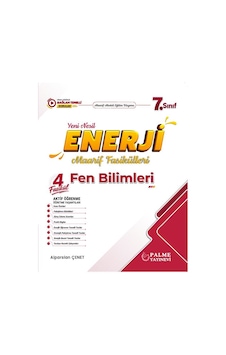 Palme 7.sınıf Enerji Fen Bilimleri Yeni Nesil Maarif Fasikülleri 4 Fasikül Palme 7.sınıf Enerji Fen Bilimleri Yeni Nesil Maarif Fasikülleri 4 Fasikül