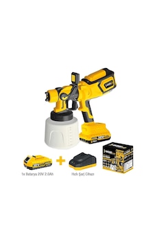 Akülü Boya Tabancası 20v, 1x2,0 Ah Sgs 5460 Akülü Boya Tabancası 20v, 1x2,0 Ah Sgs 5460