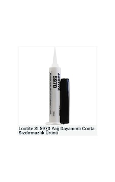 Loctıte Sı 5970 Yağ-titreşim Dayanıklı Siyah Sıvı Conta 50ml Loctıte Sı 5970 Yağ-titreşim Dayanıklı Siyah Sıvı Conta 50ml