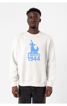 3 Mayıs Türkçülük Günü Beyaz Erkek 2ip Sweatshirt 001 3 Mayıs Türkçülük Günü Beyaz Erkek 2ip Sweatshirt 001
