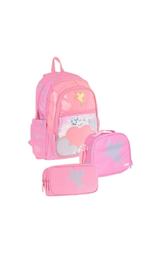 Kaukko Pembe Pullu Bulut Ve Pegasus Desenli Kız Çocuk İlkokul Üçlü Okul Çanta Seti Stkk-l5218a Çok Renkli Kaukko Pembe Pullu Bulut Ve Pegasus Desenli Kız Çocuk İlkokul Üçlü Okul Çanta Seti Stkk-l5218a Çok Renkli