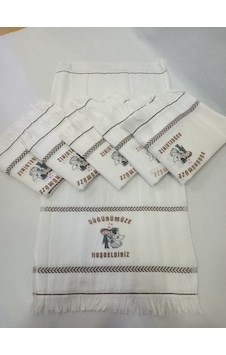 Dugun Havlusu 12 Adet Araba Baglama Havlusu (514953479) Beyaz Dugun Havlusu 12 Adet Araba Baglama Havlusu (514953479) Beyaz