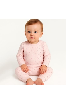 Sebi Bebe Prime Ay Yıldız Pijama Takımı 9156 Pembe Sebi Bebe Prime Ay Yıldız Pijama Takımı 9156 Pembe