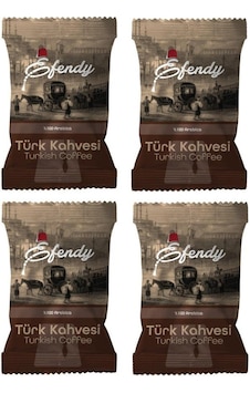 Shazel Efendy Orta Kavrulmuş Türk Kahvesi 100 G x 4 Paket