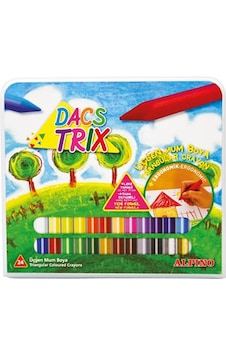 Alpino Mum Pastel Boya Dacstrix Çantalı Üçgen 24 Renk Da000127