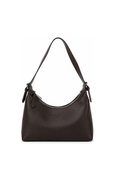 Levano Leather Kadın Suni Deri Omuz Çantası Fermuarlı Günlük Hobo Çanta Şık Minimal Tasarım Kahverengi Levano Leather Kadın Suni Deri Omuz Çantası Fermuarlı Günlük Hobo Çanta Şık Minimal Tasarım Kahverengi