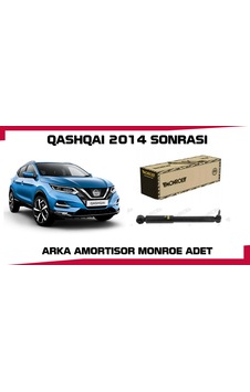 Qashqaı Arka Amortısor 2014 Sonrası Monroe Adet J11 Kasa Qashqaı Arka Amortısor 2014 Sonrası Monroe Adet J11 Kasa