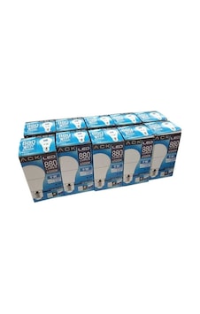 Ack 100 Adet Ack 9w Led Ampul Beyaz Işık 880 Lümen Ack 100 Adet Ack 9w Led Ampul Beyaz Işık 880 Lümen