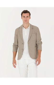 Pierre Cardin Erkek Vizon Ekstra Slim Fit Spor Ceket 50269735-vr052 Kahverengi Pierre Cardin Erkek Vizon Ekstra Slim Fit Spor Ceket 50269735-vr052 Kahverengi