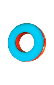 Beyna Minder Simit Minder 100 100 30 Cm Mavi - Turuncu