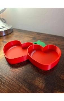 Storeşahin 3d Baskı Kiraz Şekilli İkili Takı Ve Aksesuar Tabağı - Masaüstü Düzenleyici Shn0720 Çok Renkli Storeşahin 3d Baskı Kiraz Şekilli İkili Takı Ve Aksesuar Tabağı - Masaüstü Düzenleyici Shn0720 Çok Renkli