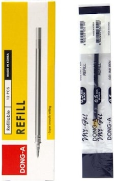 Siyah My Gel 0.5Mm Ince Iğne Uçlu Jel Kalem Yedeği 1 Adet Dong-A Siyah My Gel 0.5Mm Ince Iğne Uçlu Jel Kalem Yedeği 1 Adet Dong-A