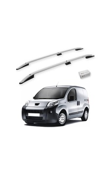 Turtle Peugeot Bipper 2008-2018 Tavan Çıtası Crown Gri