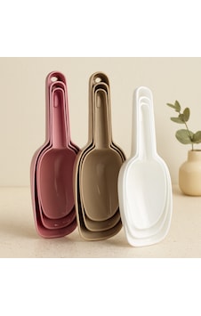3 Boy Erzak Kürek Seti Plastik Sarı 3 Boy Erzak Kürek Seti Plastik Sarı