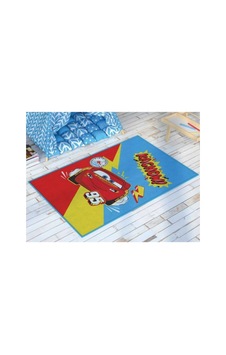 Mcqueen Cars Kachow Halı 80 120 Kirmizi