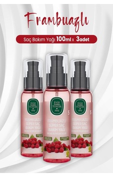 Eyüp Sabri Tuncer Frambuazlı Süper Saç Bakım Yağı 3 x 100 ML Eyüp Sabri Tuncer Frambuazlı Süper Saç Bakım Yağı 3 x 100 ML