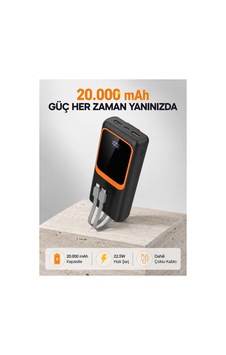 Powerbank 20000 Mah 22.5w Hızlı Şarjlı Ve Kompakt Çoklu Kablo Çıkışlı Altın Powerbank 20000 Mah 22.5w Hızlı Şarjlı Ve Kompakt Çoklu Kablo Çıkışlı Altın