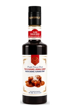 Nish Coffee Tuzlu Karamel Aromalı Şurup 700 Ml - Pet Şişe Nish Coffee Tuzlu Karamel Aromalı Şurup 700 Ml - Pet Şişe