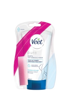 Veet Pure Duşta Tüy Dökücü Krem Hassas 150 Ml Veet Pure Duşta Tüy Dökücü Krem Hassas 150 Ml