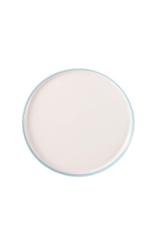 Porland Ruby Doğa Mavi Düz Tabak 27 Cm Mavi