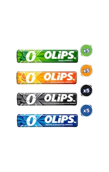 Olips Stick Karışık Şeker Paketi 28gr - 20 Adet