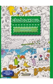 Gizli Olanı Bul - Hayvanlar- Teleskop Popüler Bilim Gizli Olanı Bul - Hayvanlar- Teleskop Popüler Bilim