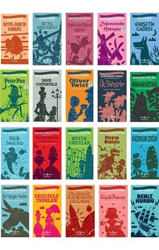 Ilköğretim Dünya Çocuk Klasikleri 20 Kitap Set Ilköğretim Dünya Çocuk Klasikleri 20 Kitap Set